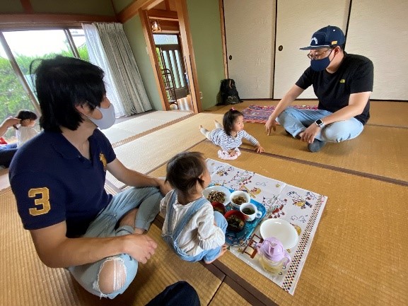 ひがしこうち　05　保育園　暮らしフェア　田野町　高松さん